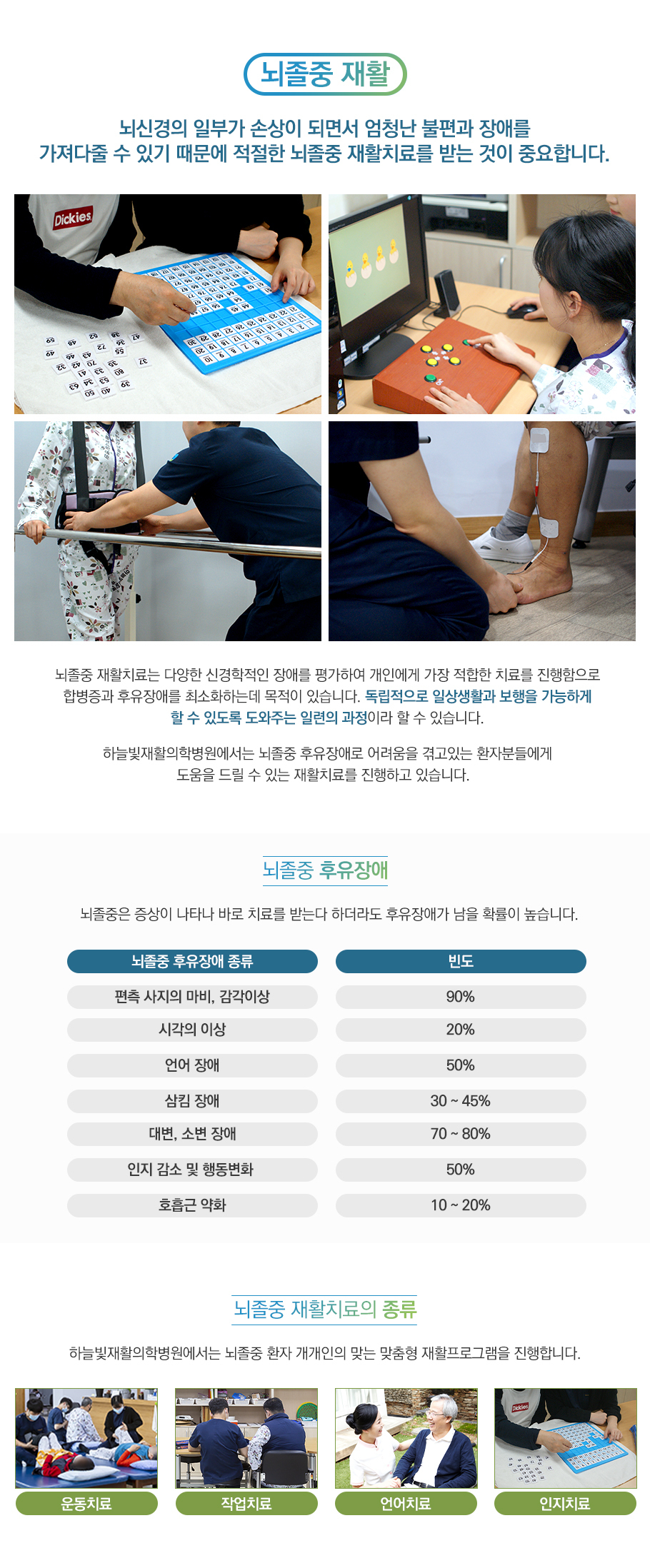 뇌졸중 재활치료