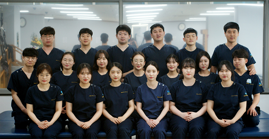 작업치료사 단체사진